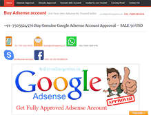 Tablet Screenshot of buy-adsense-account.com